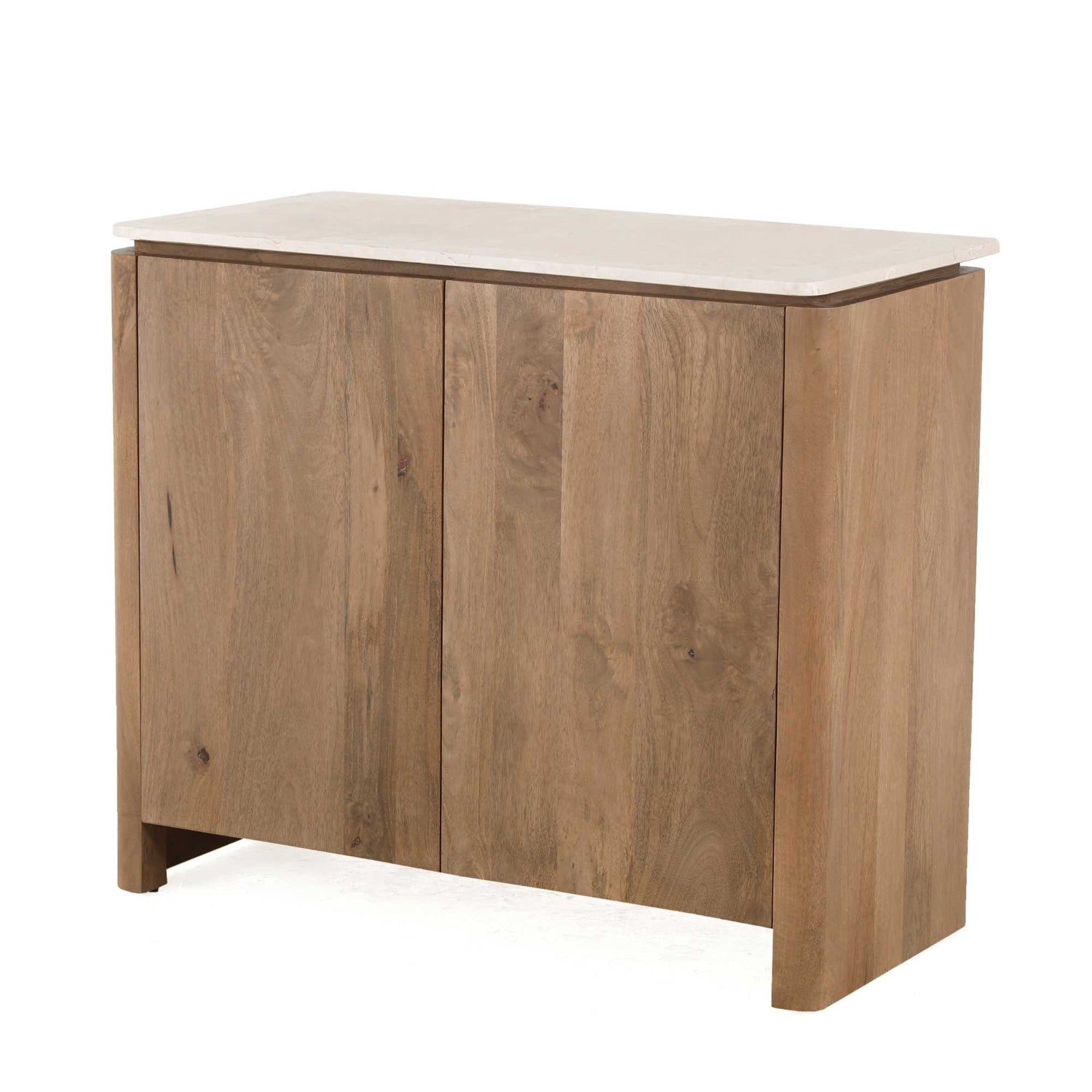Dressoir Dallas Naturel Mangohout 100 cm - Industrieelinhuis.nl