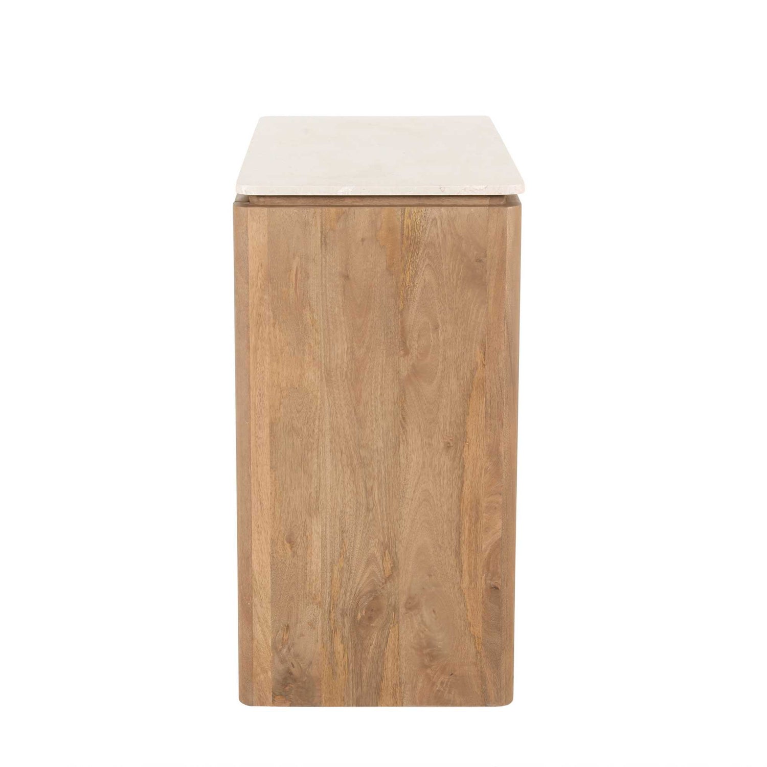 Dressoir Dallas Naturel Mangohout 100 cm - Industrieelinhuis.nl