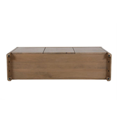 Dressoir Dallas Naturel Mangohout 165 cm - Industrieelinhuis.nl