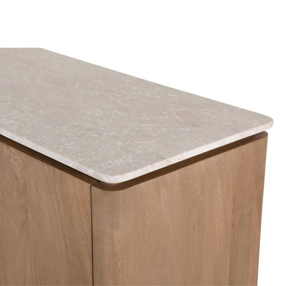 Dressoir Dallas Naturel Mangohout 165 cm - Industrieelinhuis.nl