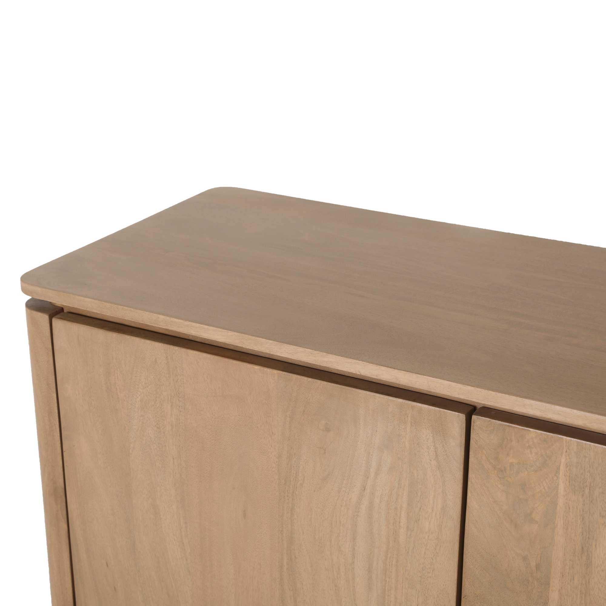 Dressoir Dallas Naturel Mangohout 165 cm - Industrieelinhuis.nl