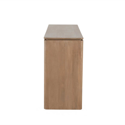 Dressoir Dallas Naturel Mangohout 165 cm - Industrieelinhuis.nl