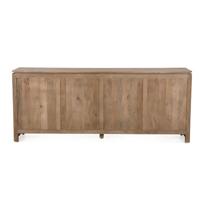 Dressoir Dallas Naturel Mangohout 210 cm - Industrieelinhuis.nl