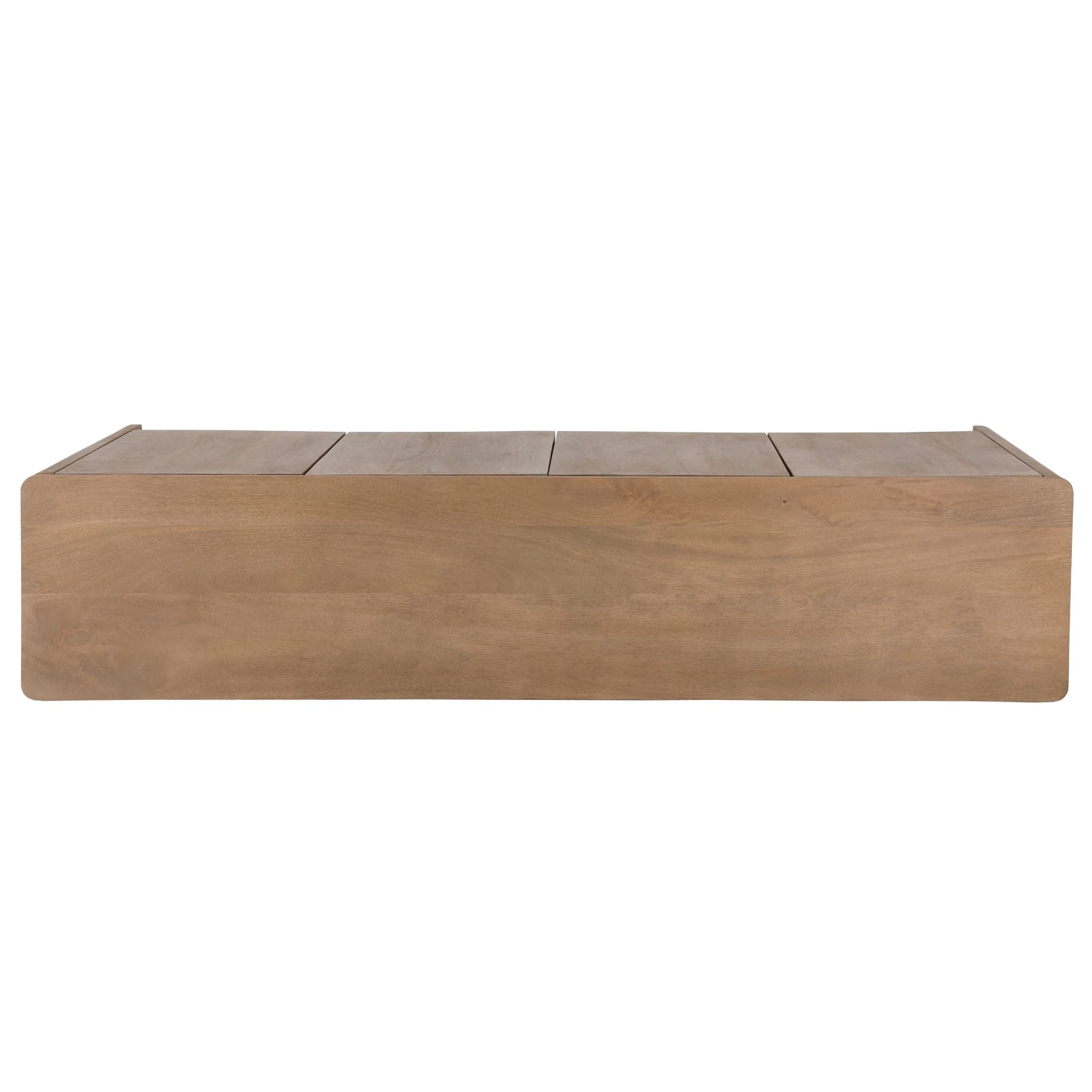 Dressoir Dallas Naturel Mangohout 210 cm - Industrieelinhuis.nl