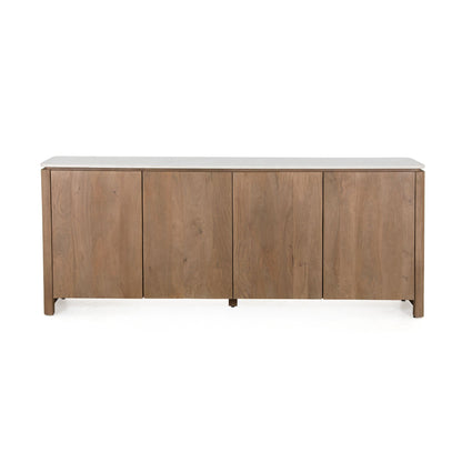 Dressoir Dallas Naturel Mangohout 210 cm - Industrieelinhuis.nl