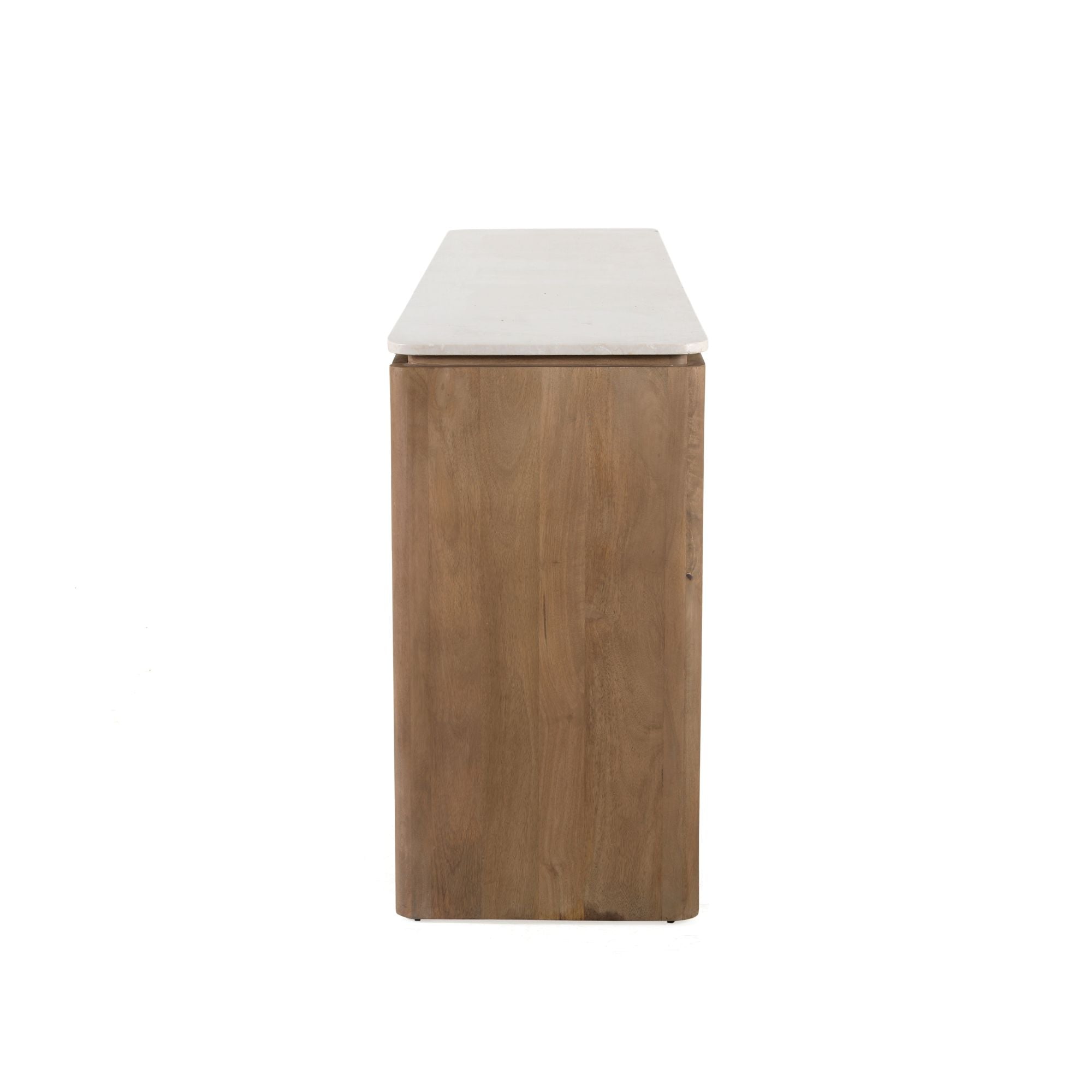 Dressoir Dallas Naturel Mangohout 210 cm - Industrieelinhuis.nl