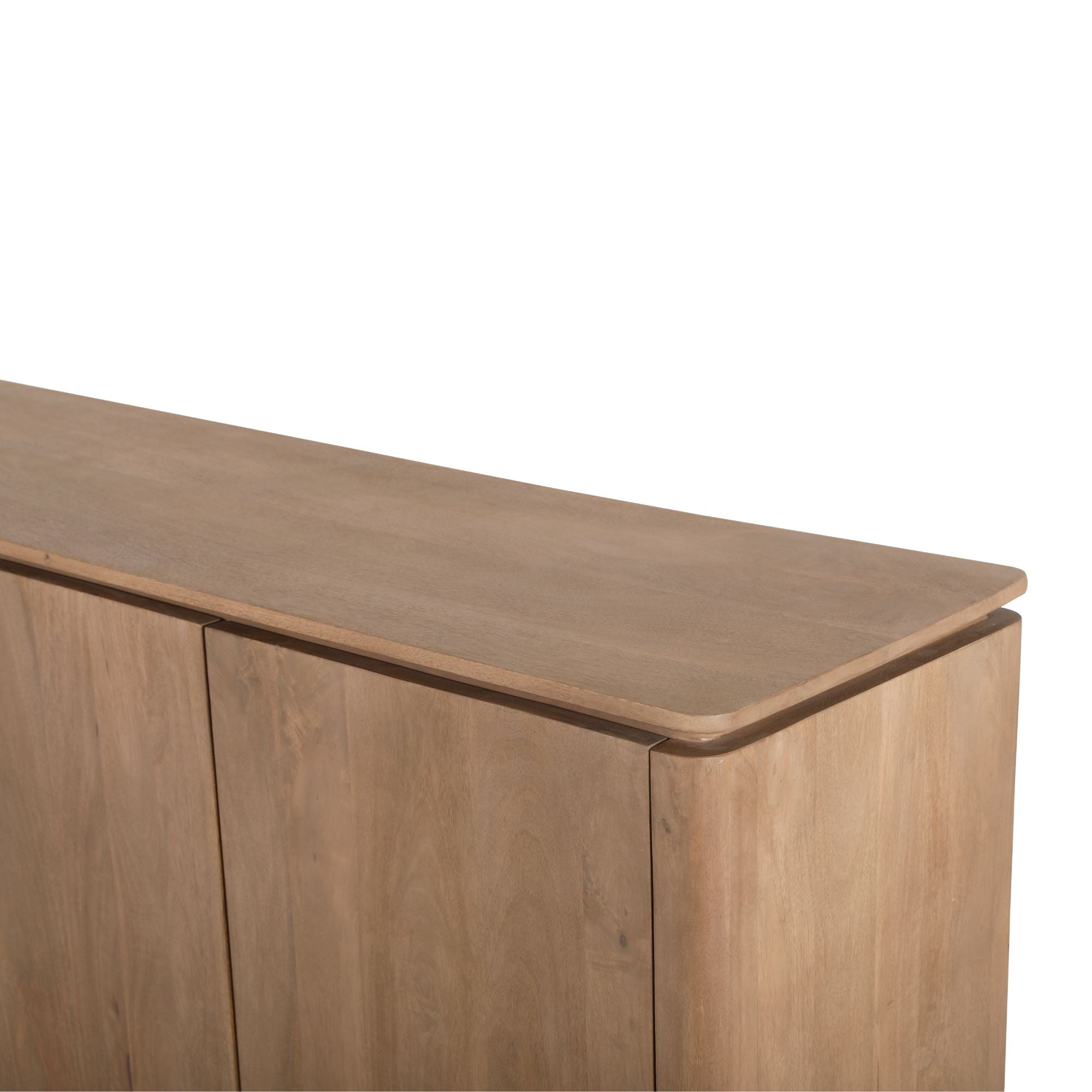 Dressoir Dallas Naturel Mangohout 210 cm - Industrieelinhuis.nl