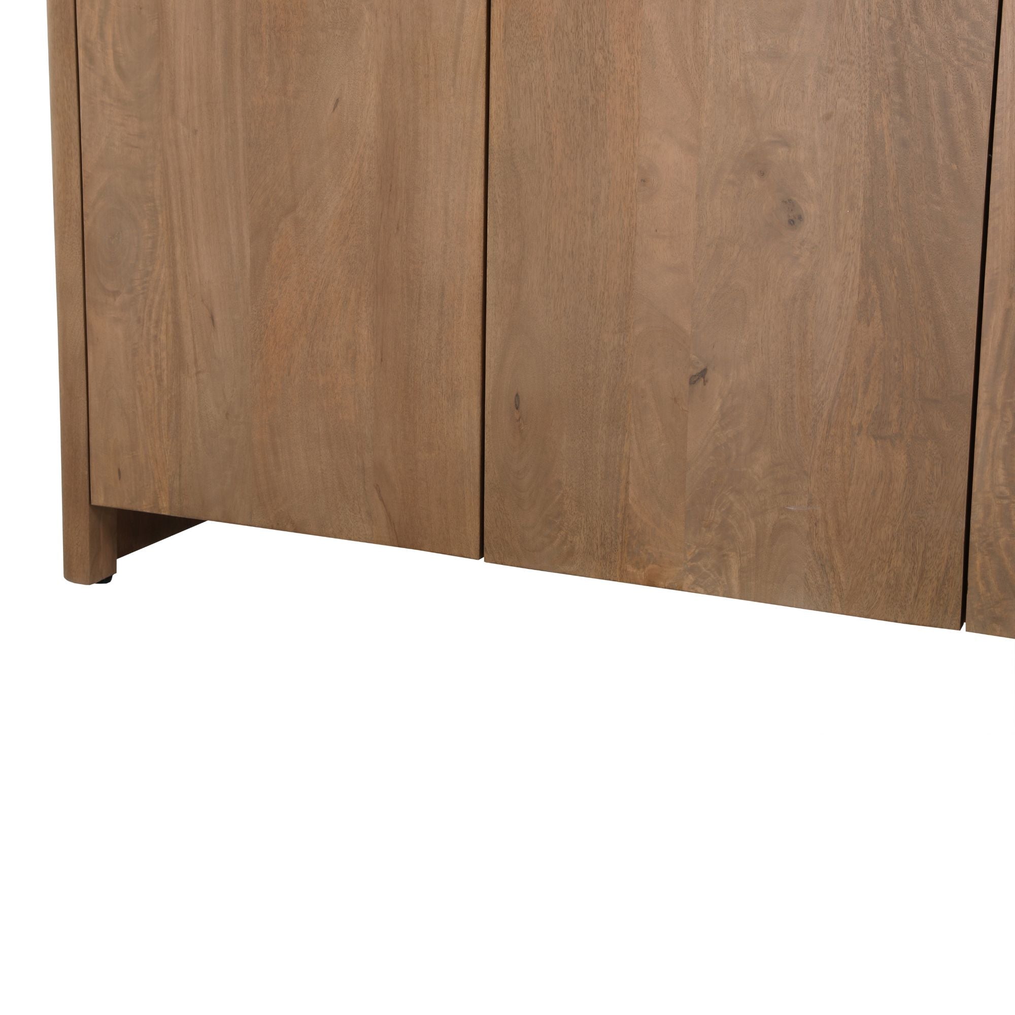 Dressoir Dallas Naturel Mangohout 210 cm - Industrieelinhuis.nl