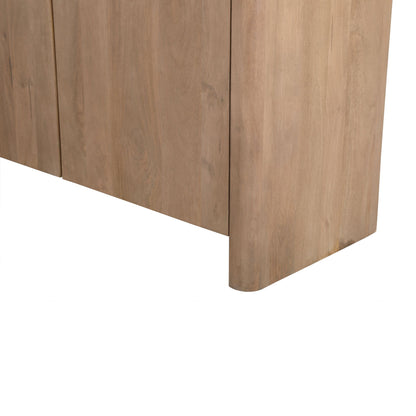 Dressoir Dallas Naturel Mangohout 210 cm - Industrieelinhuis.nl