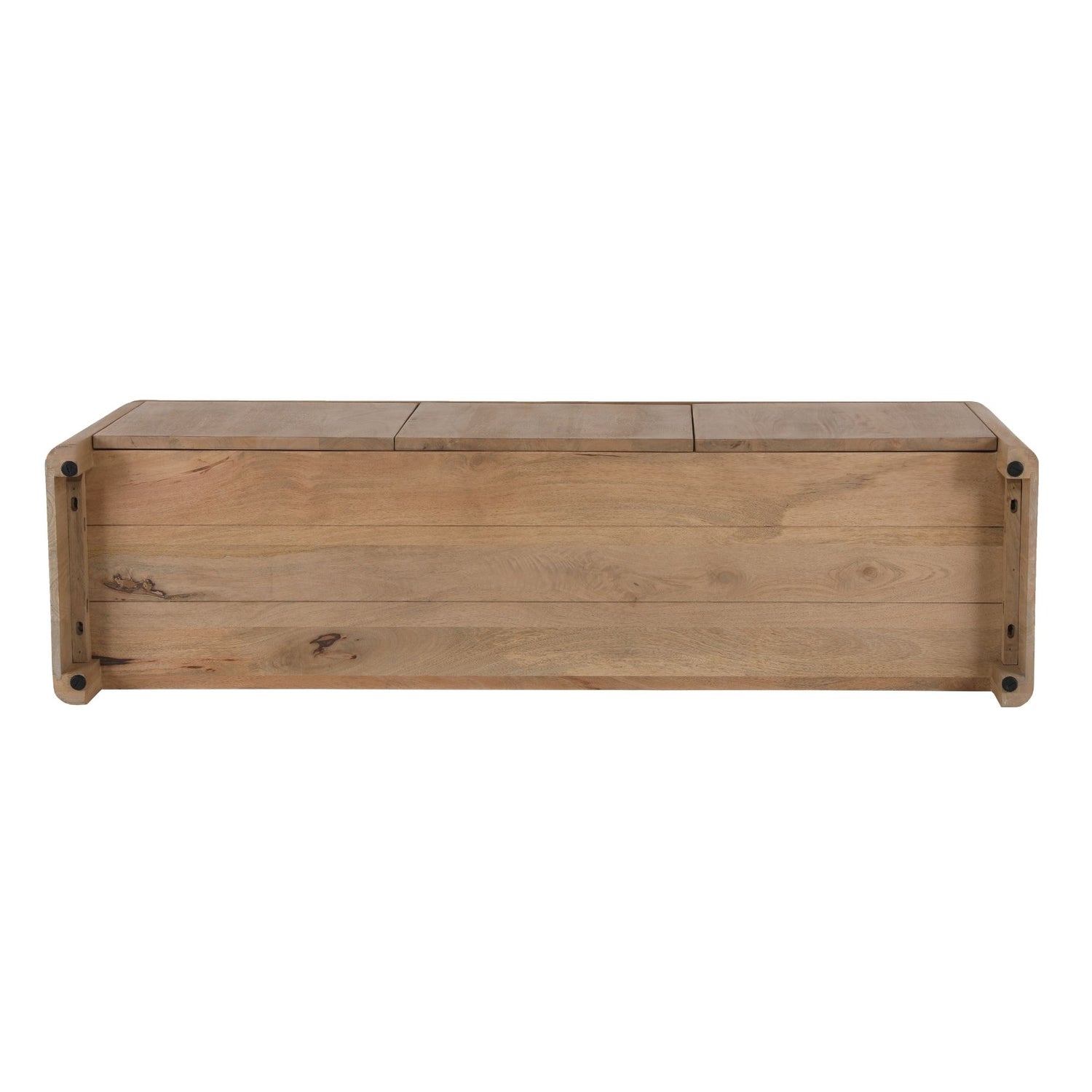 Tv meubel Dallas Naturel Mangohout 165 cm - Industrieelinhuis.nl