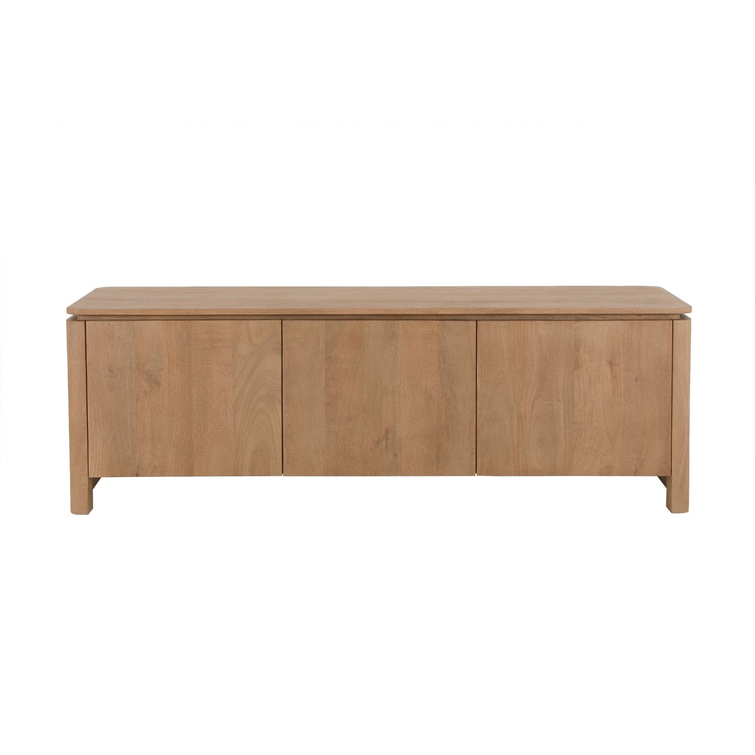Tv meubel Dallas Naturel Mangohout 165 cm - Industrieelinhuis.nl