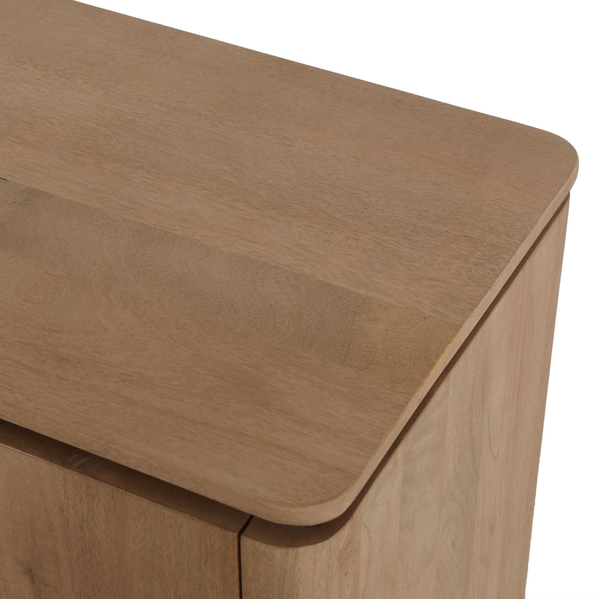 Tv meubel Dallas Naturel Mangohout 165 cm - Industrieelinhuis.nl