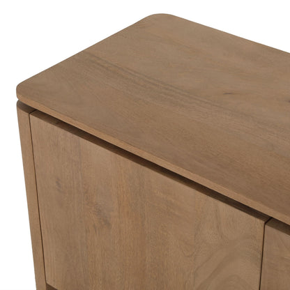 Tv meubel Dallas Naturel Mangohout 165 cm - Industrieelinhuis.nl