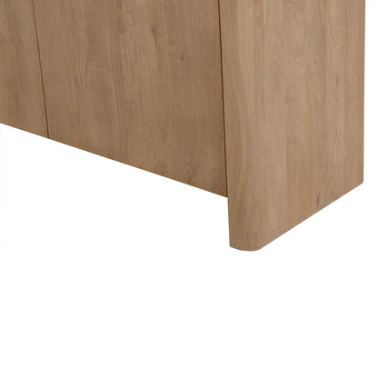 Tv meubel Dallas Naturel Mangohout 165 cm - Industrieelinhuis.nl