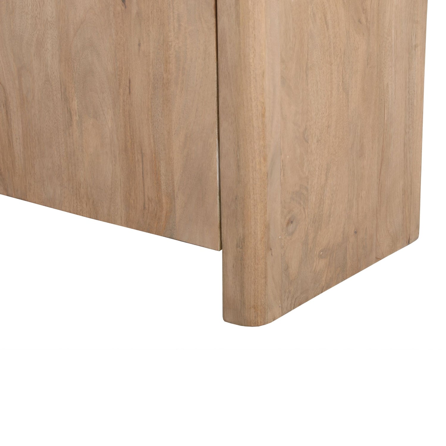 Tv meubel Dallas Naturel Mangohout 210 cm - Industrieelinhuis.nl