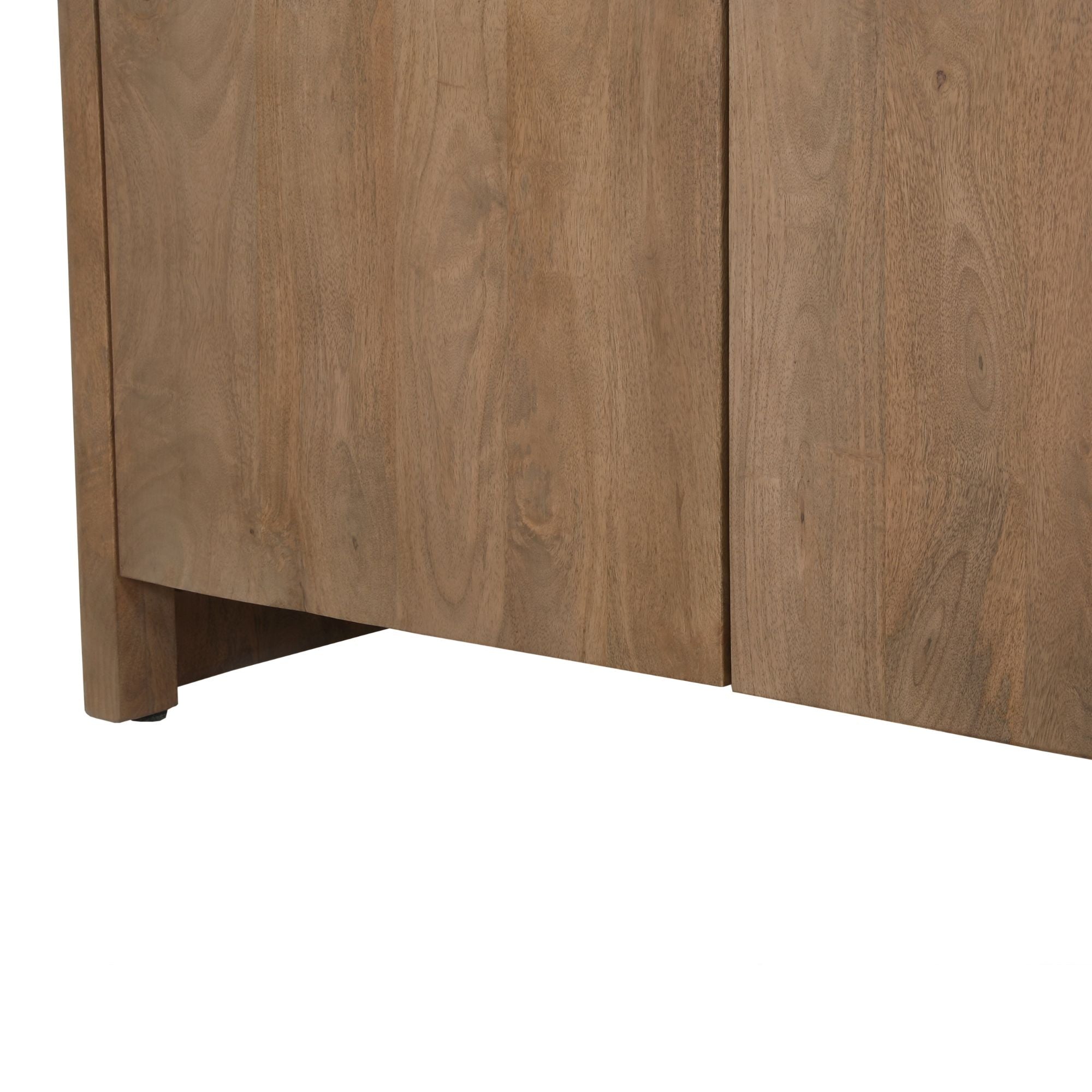 Tv meubel Dallas Naturel Mangohout 210 cm - Industrieelinhuis.nl