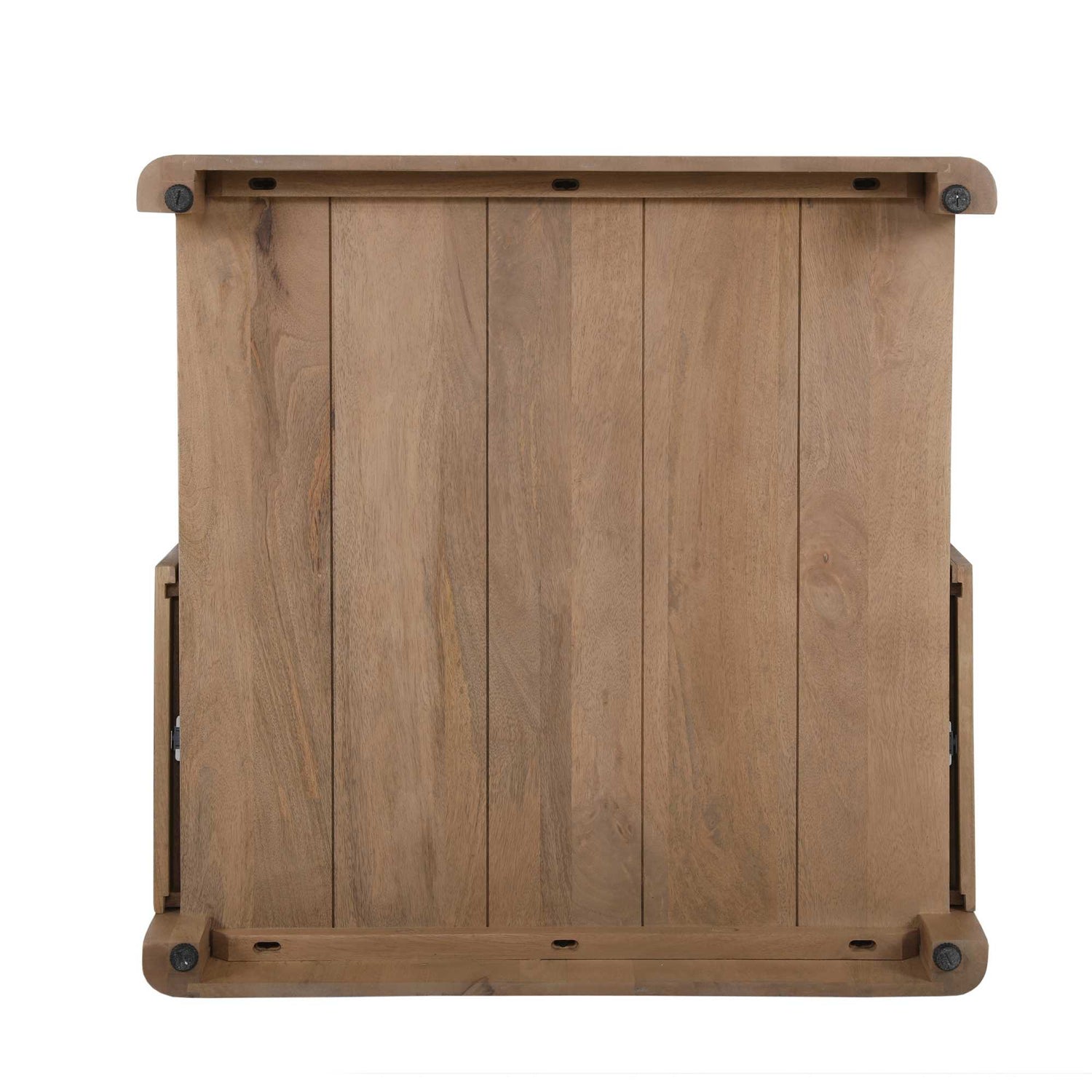 Vierkante Salontafel Dallas Naturel Mangohout 80 cm - Industrieelinhuis.nl