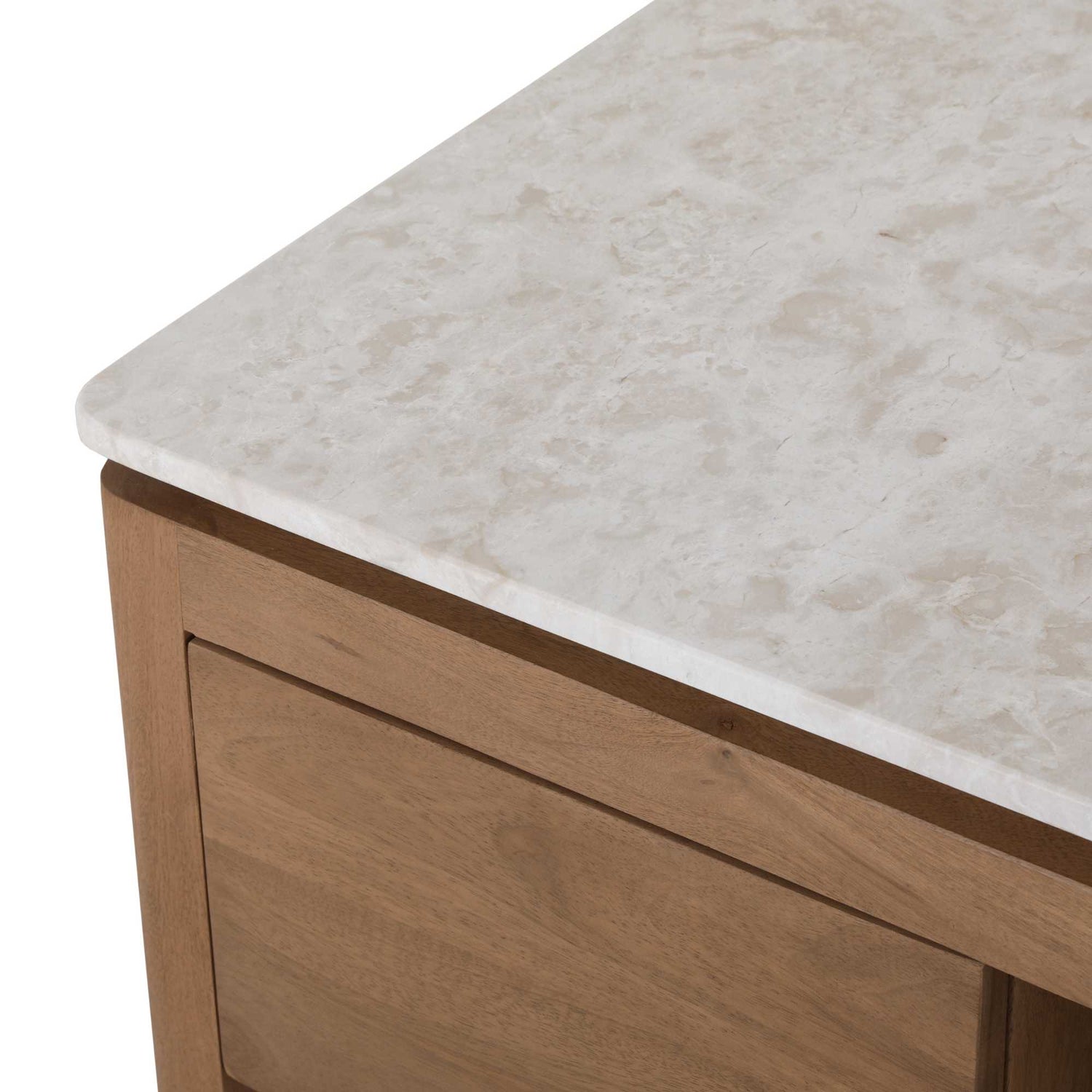Vierkante Salontafel Dallas Naturel Mangohout 80 cm - Industrieelinhuis.nl