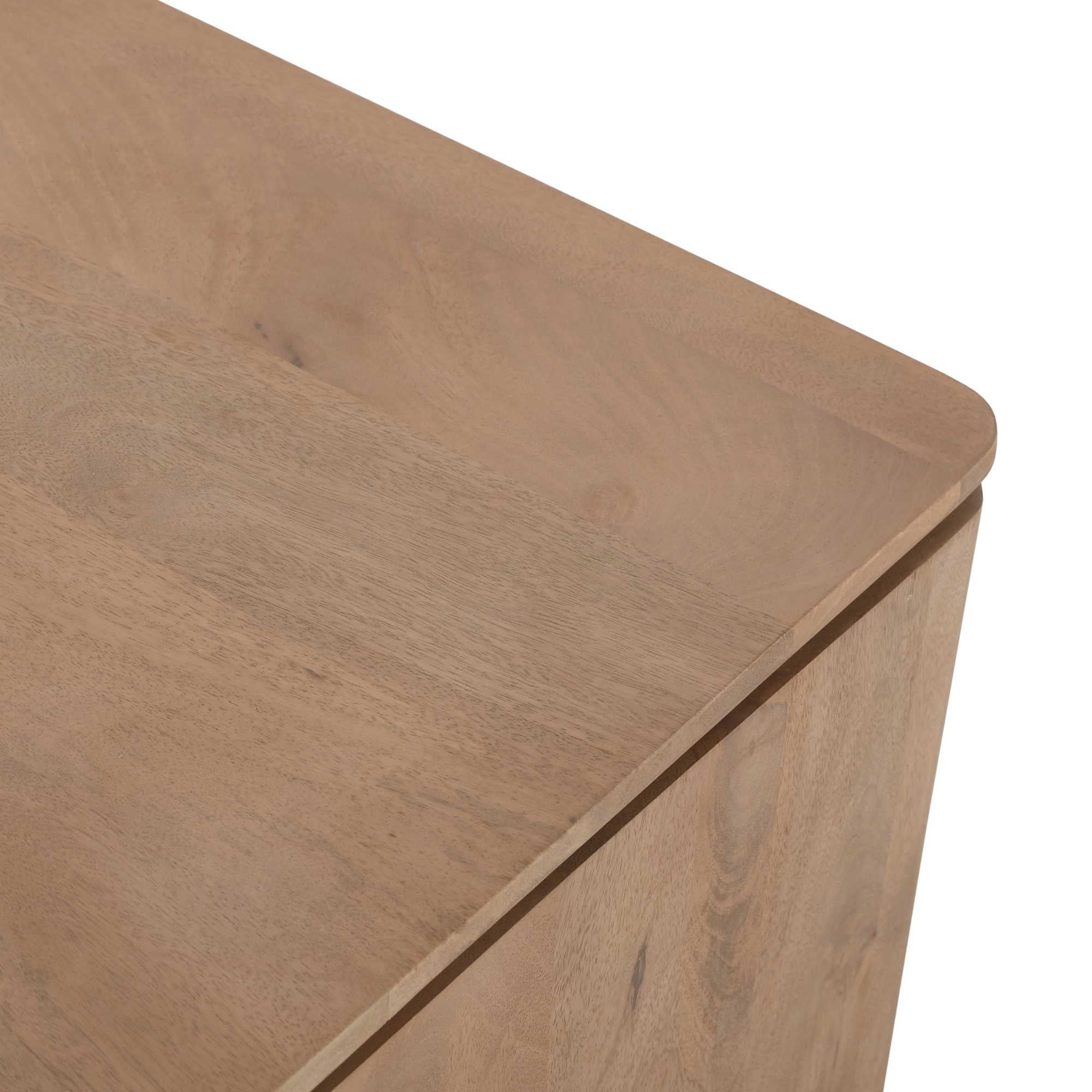 Vierkante Salontafel Dallas Naturel Mangohout 80 cm - Industrieelinhuis.nl