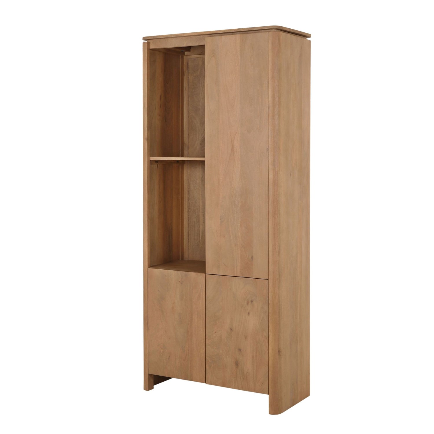 Kabinetkast Dallas Naturel Mangohout 90 cm