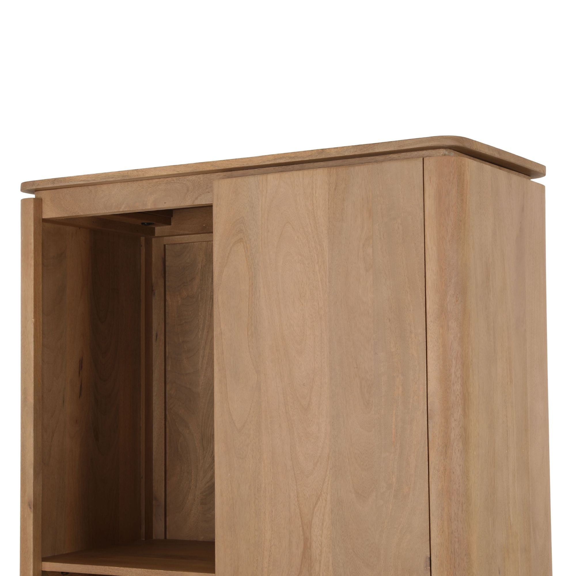 Kabinetkast Dallas Naturel Mangohout 90 cm