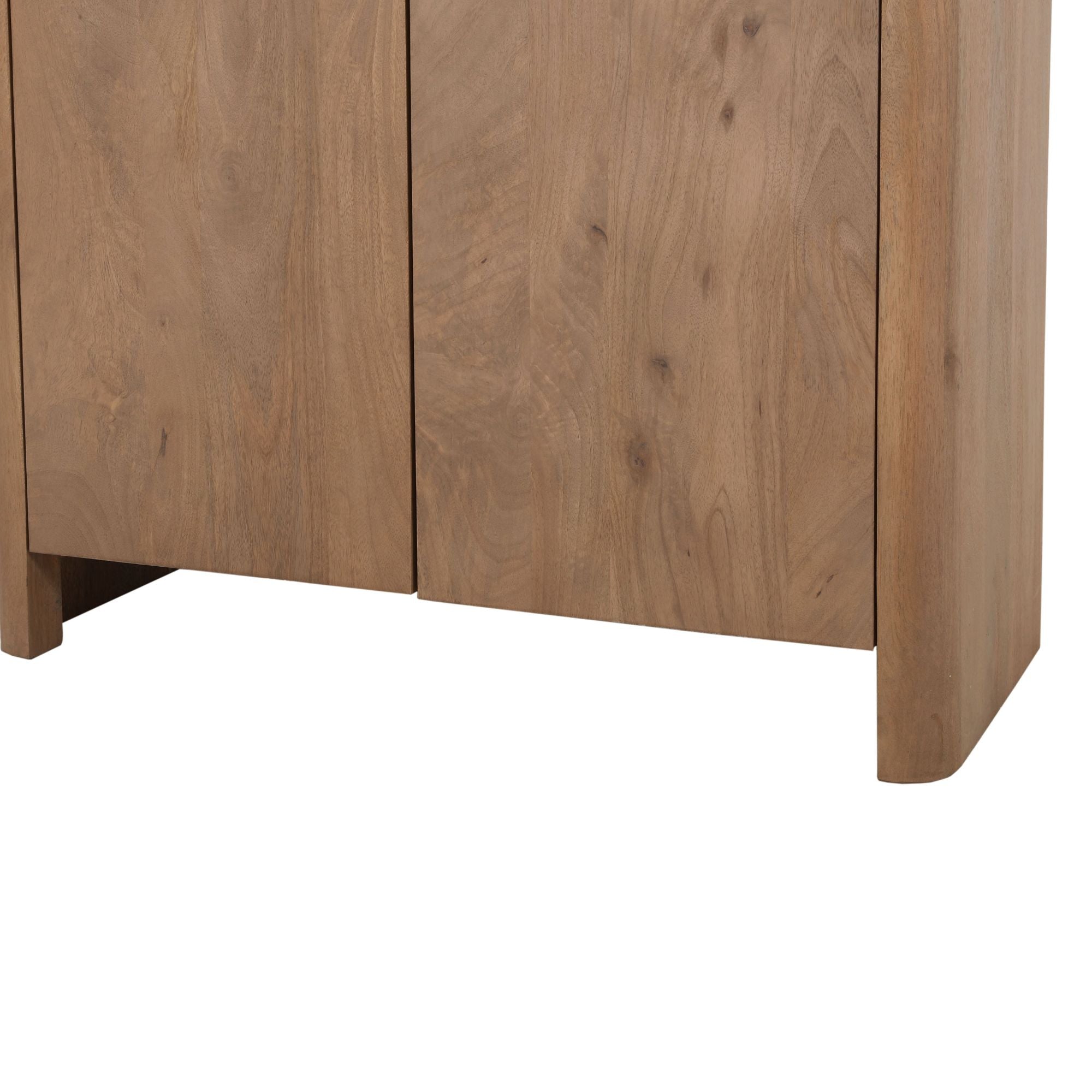 Kabinetkast Dallas Naturel Mangohout 90 cm