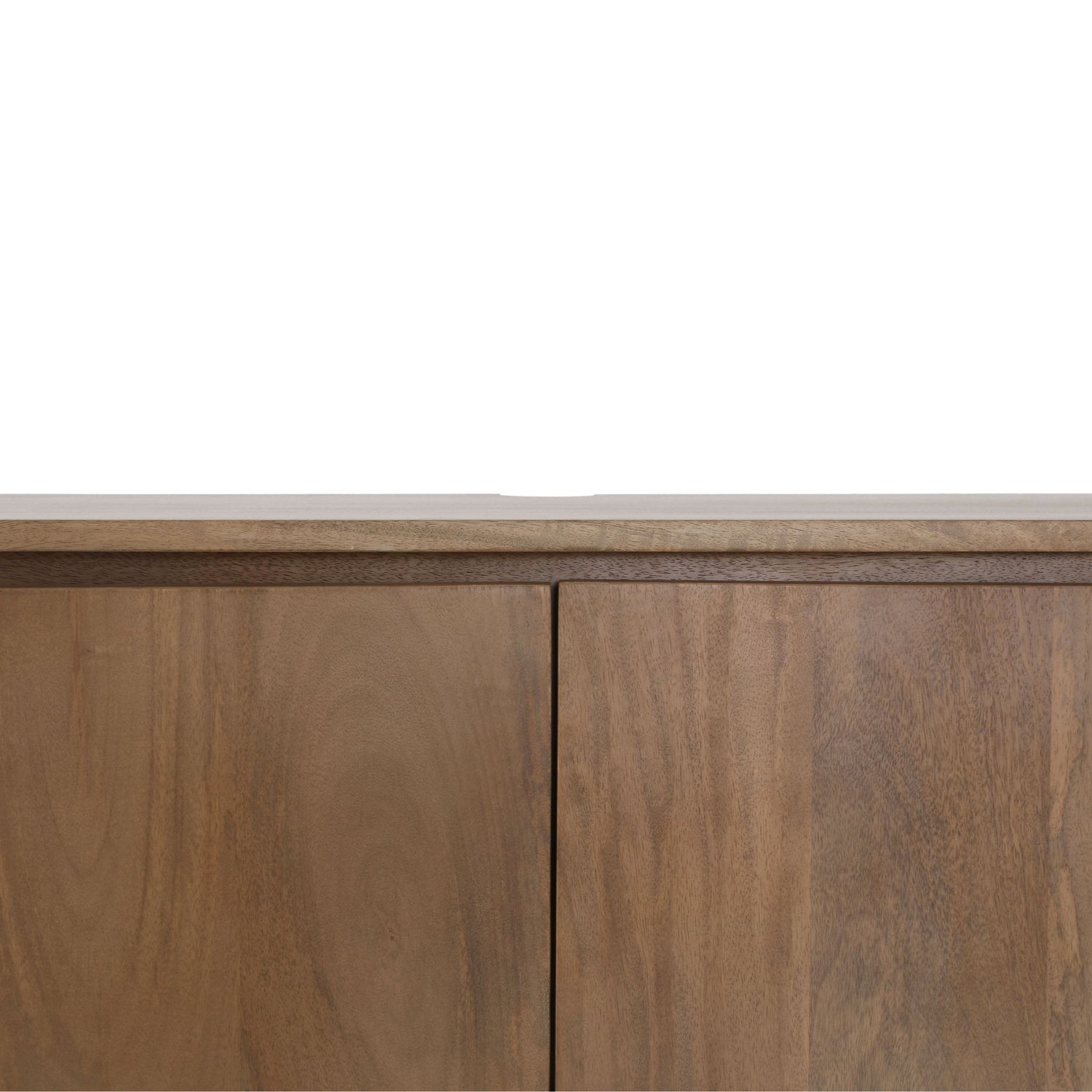 Zwevend tv meubel Dallas Naturel Mangohout 165 cm