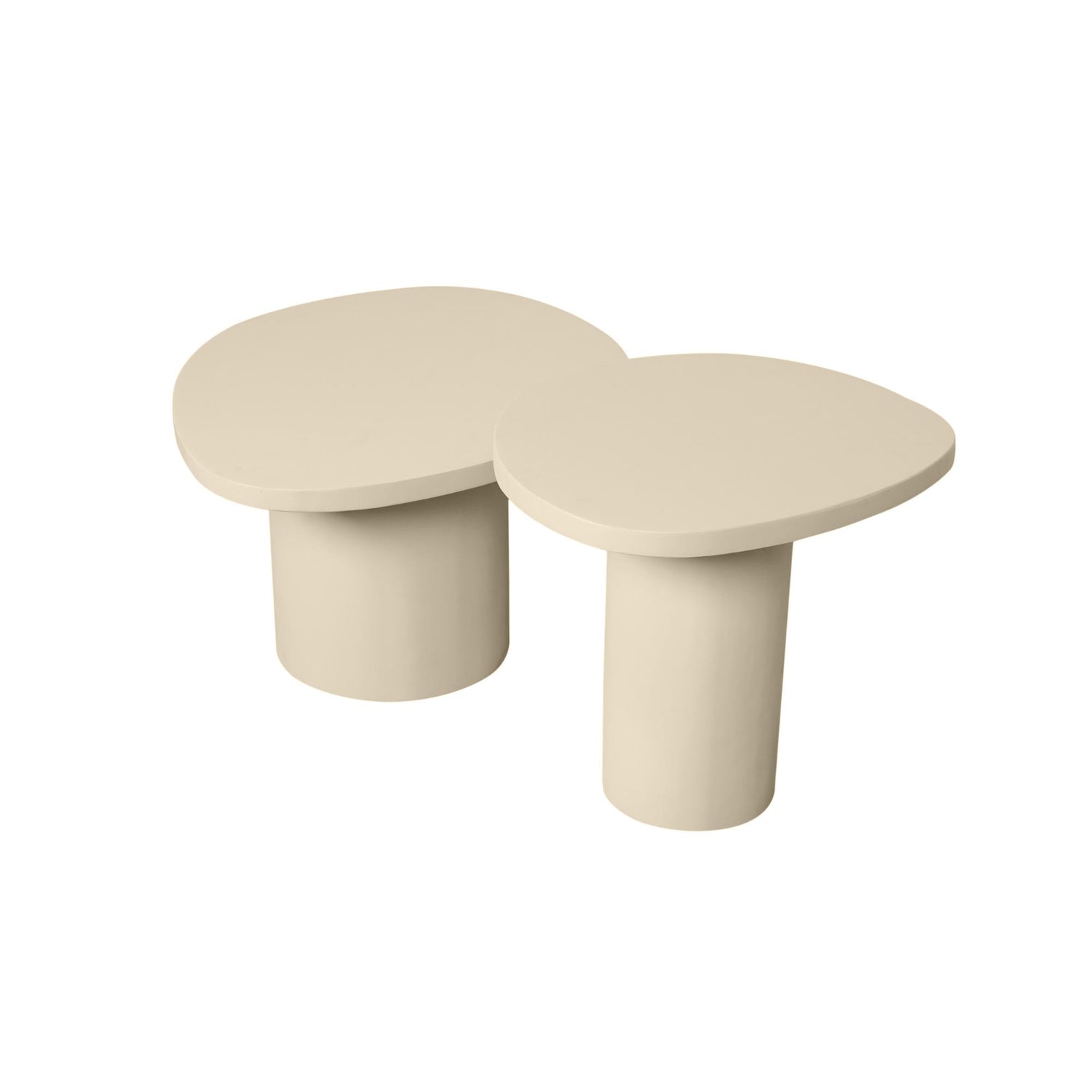 Salontafel set van 2 Mirre | Sand - Industrieelinhuis.nl