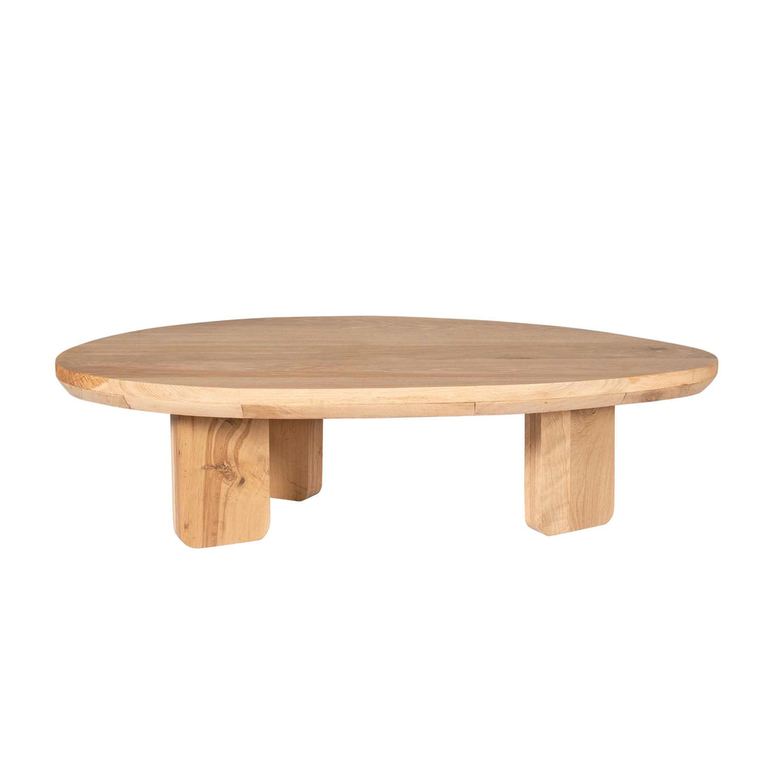 Salontafel Zillah | 130 cm | Naturel Eiken - Industrieelinhuis.nl