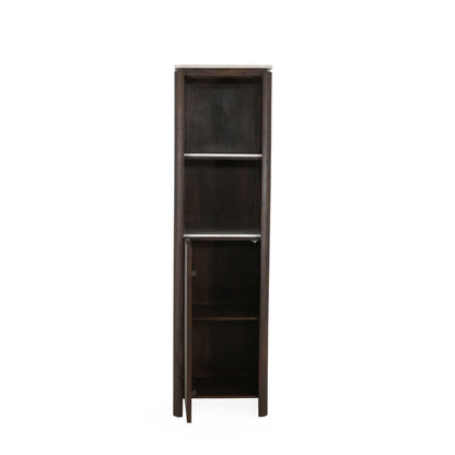Boekenkast Dallas Bruin Mangohout 55 cm - Industrieelinhuis.nl
