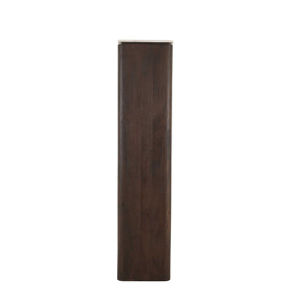 Boekenkast Dallas Bruin Mangohout 55 cm - Industrieelinhuis.nl