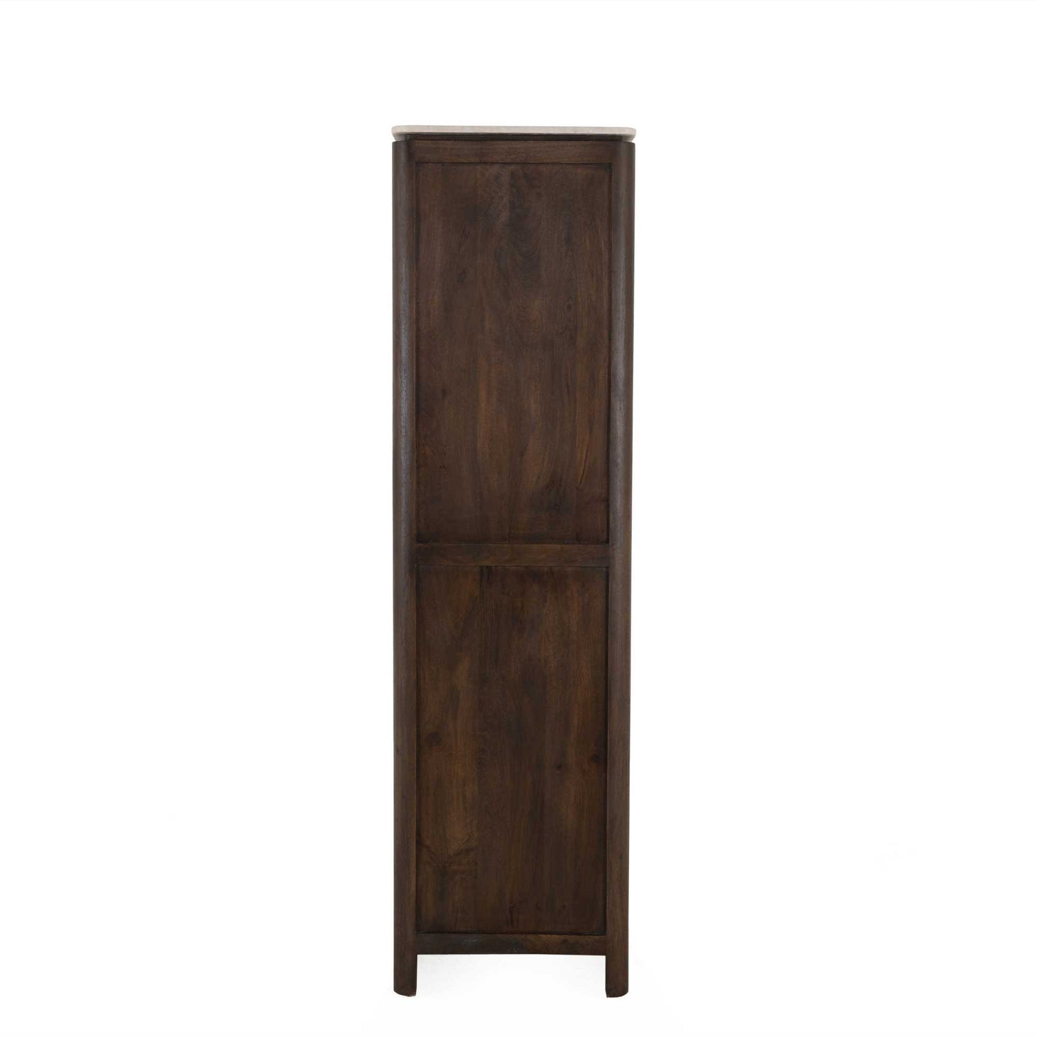 Boekenkast Dallas Bruin Mangohout 55 cm - Industrieelinhuis.nl