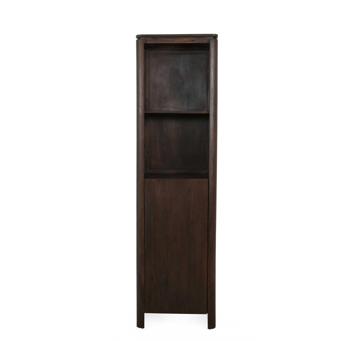 Boekenkast Dallas Bruin Mangohout 55 cm - Industrieelinhuis.nl