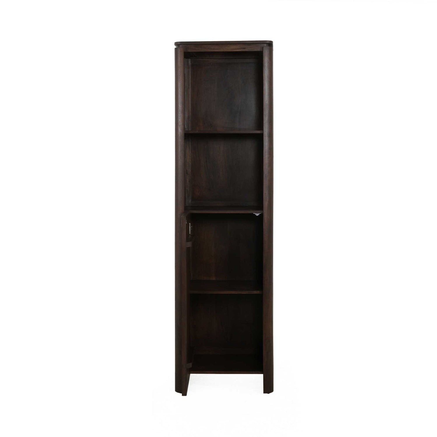 Boekenkast Dallas Bruin Mangohout 55 cm - Industrieelinhuis.nl