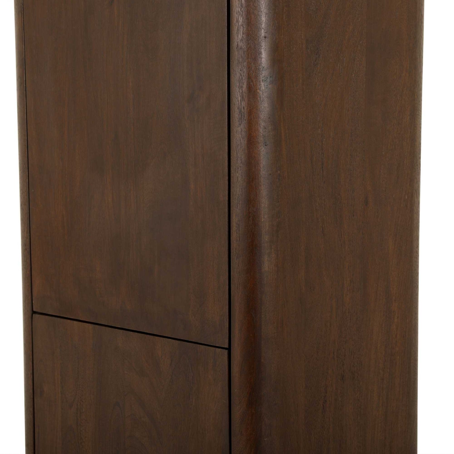 Kabinetkast Dallas Bruin Mangohout 55 cm - Industrieelinhuis.nl