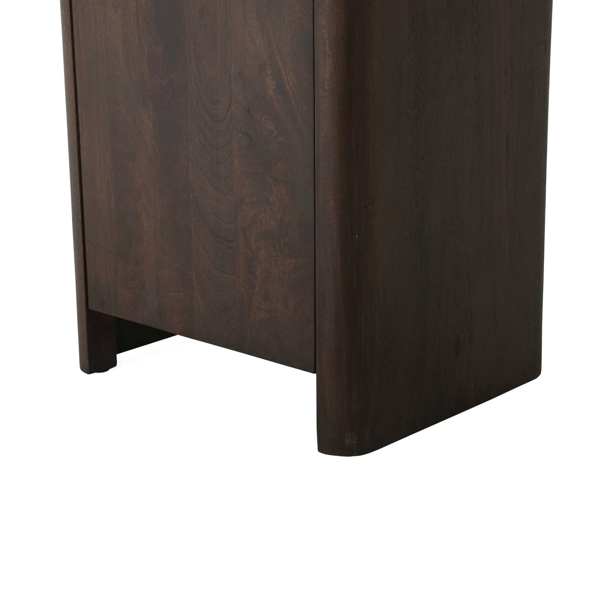 Kabinetkast Dallas Bruin Mangohout 55 cm - Industrieelinhuis.nl