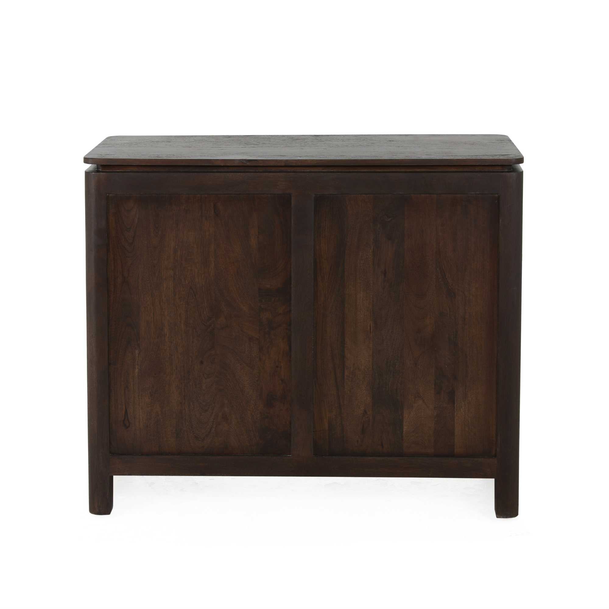 Dressoir Dallas Bruin Mangohout 100 cm - Industrieelinhuis.nl