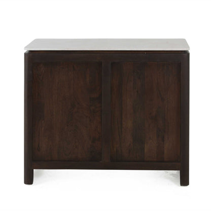 Dressoir Dallas Bruin Mangohout 100 cm - Industrieelinhuis.nl