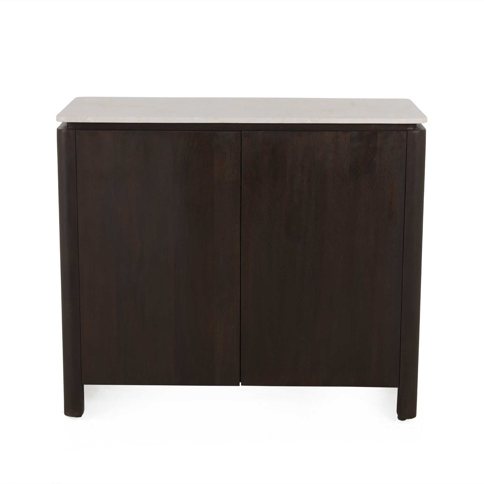 Dressoir Dallas Bruin Mangohout 100 cm - Industrieelinhuis.nl