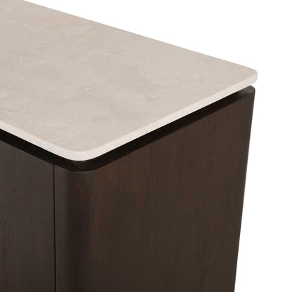 Dressoir Dallas Bruin Mangohout 100 cm - Industrieelinhuis.nl