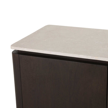 Dressoir Dallas Bruin Mangohout 100 cm - Industrieelinhuis.nl
