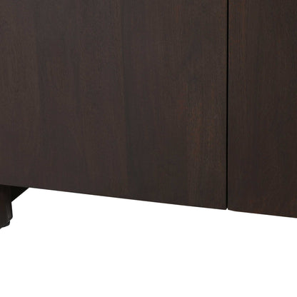 Dressoir Dallas Bruin Mangohout 100 cm - Industrieelinhuis.nl