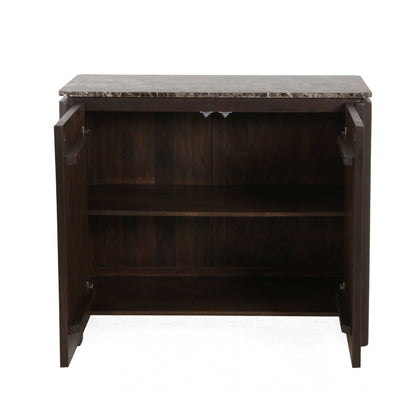 Dressoir Dallas Bruin Mangohout 100 cm - Industrieelinhuis.nl