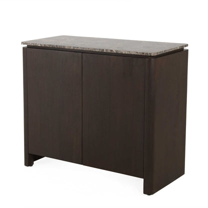 Dressoir Dallas Bruin Mangohout 100 cm - Industrieelinhuis.nl