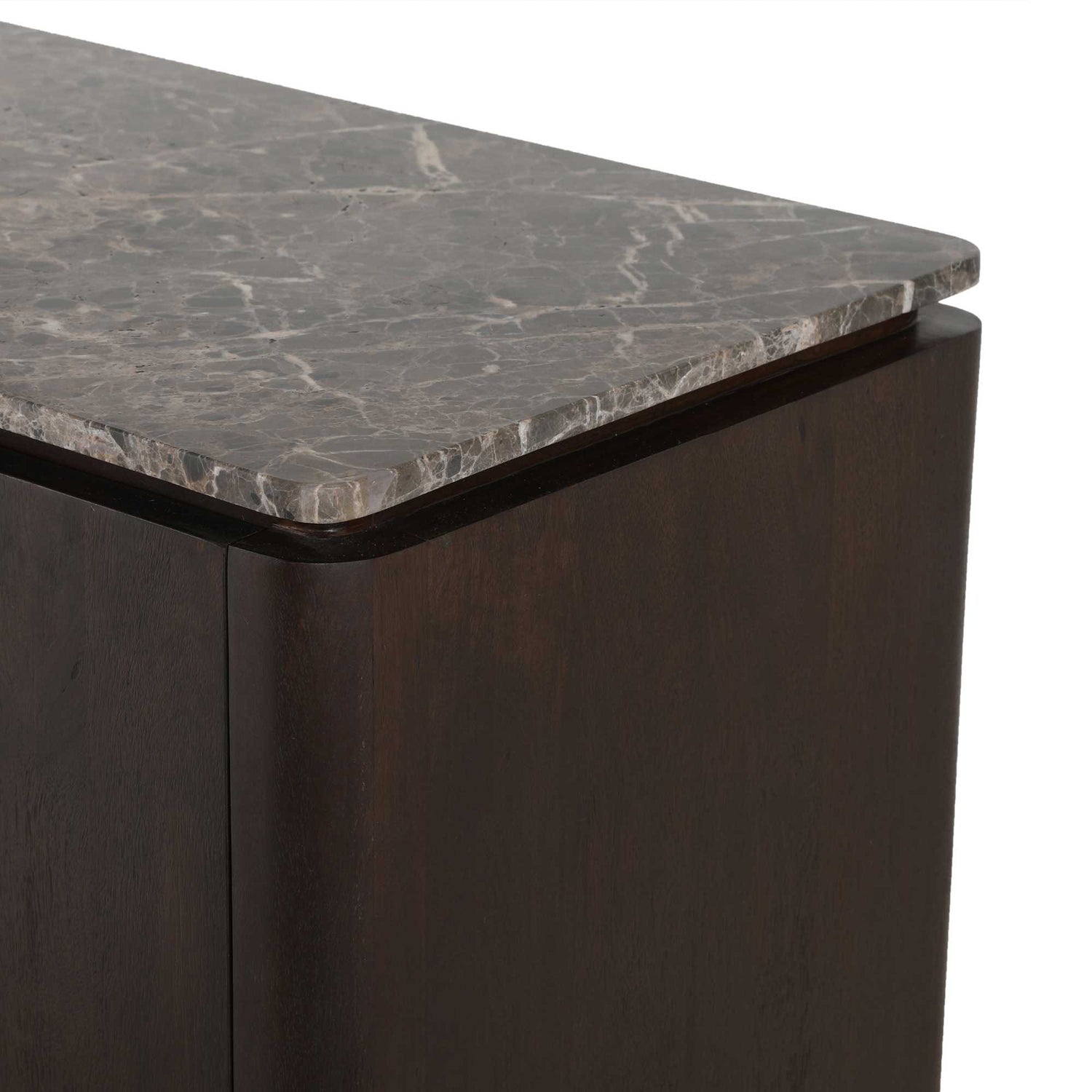 Dressoir Dallas Bruin Mangohout 100 cm - Industrieelinhuis.nl