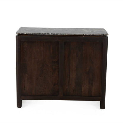 Dressoir Dallas Bruin Mangohout 100 cm - Industrieelinhuis.nl