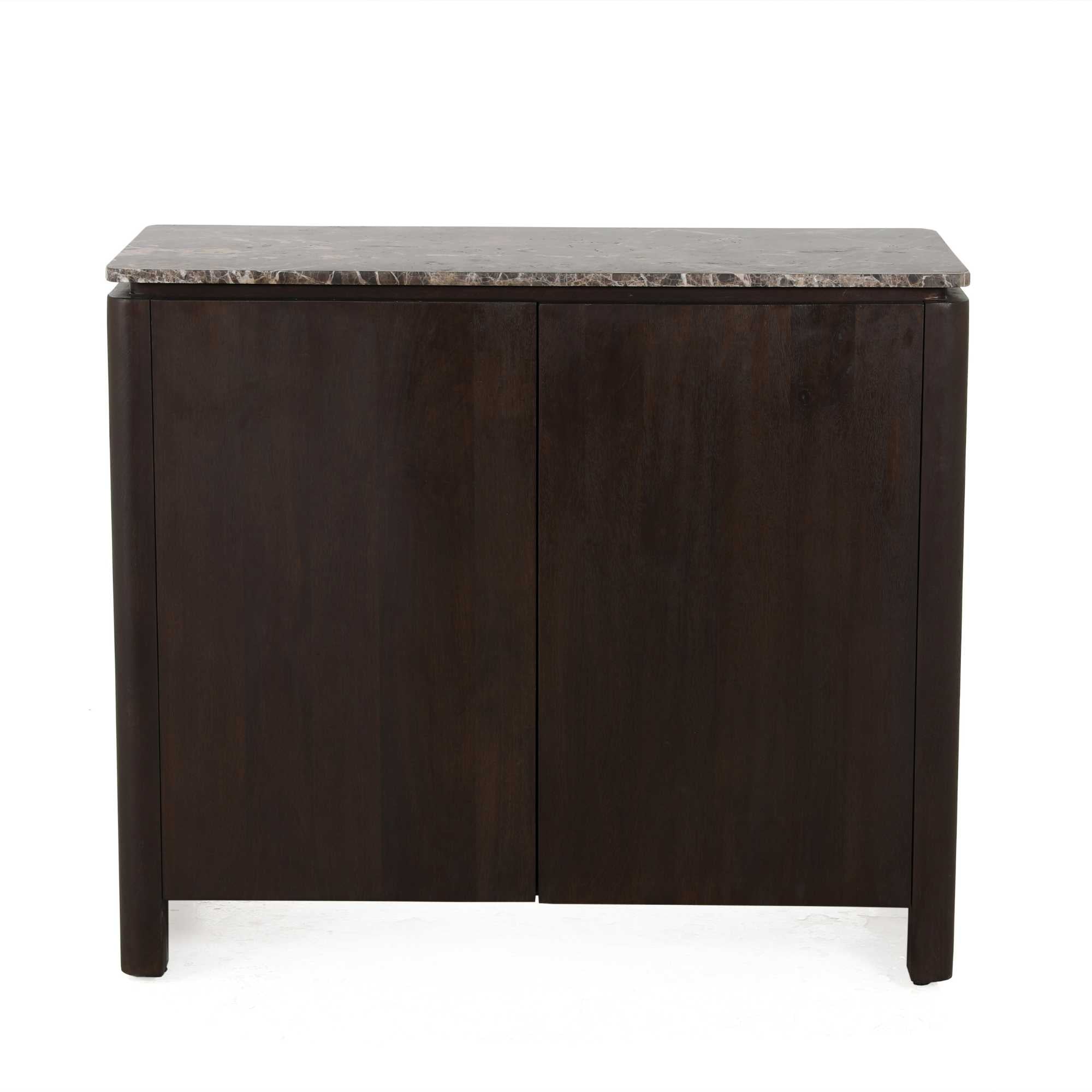 Dressoir Dallas Bruin Mangohout 100 cm - Industrieelinhuis.nl