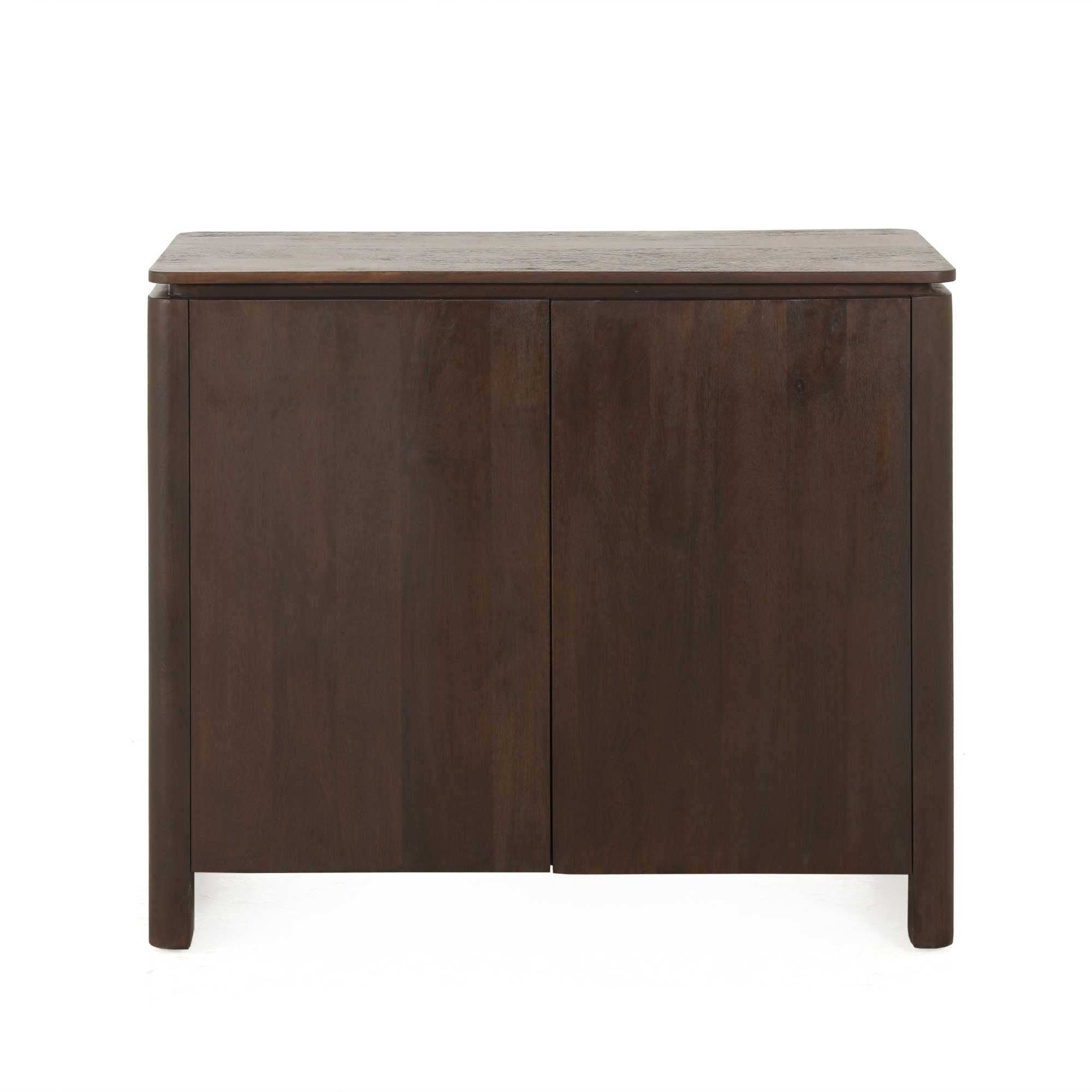 Dressoir Dallas Bruin Mangohout 100 cm - Industrieelinhuis.nl