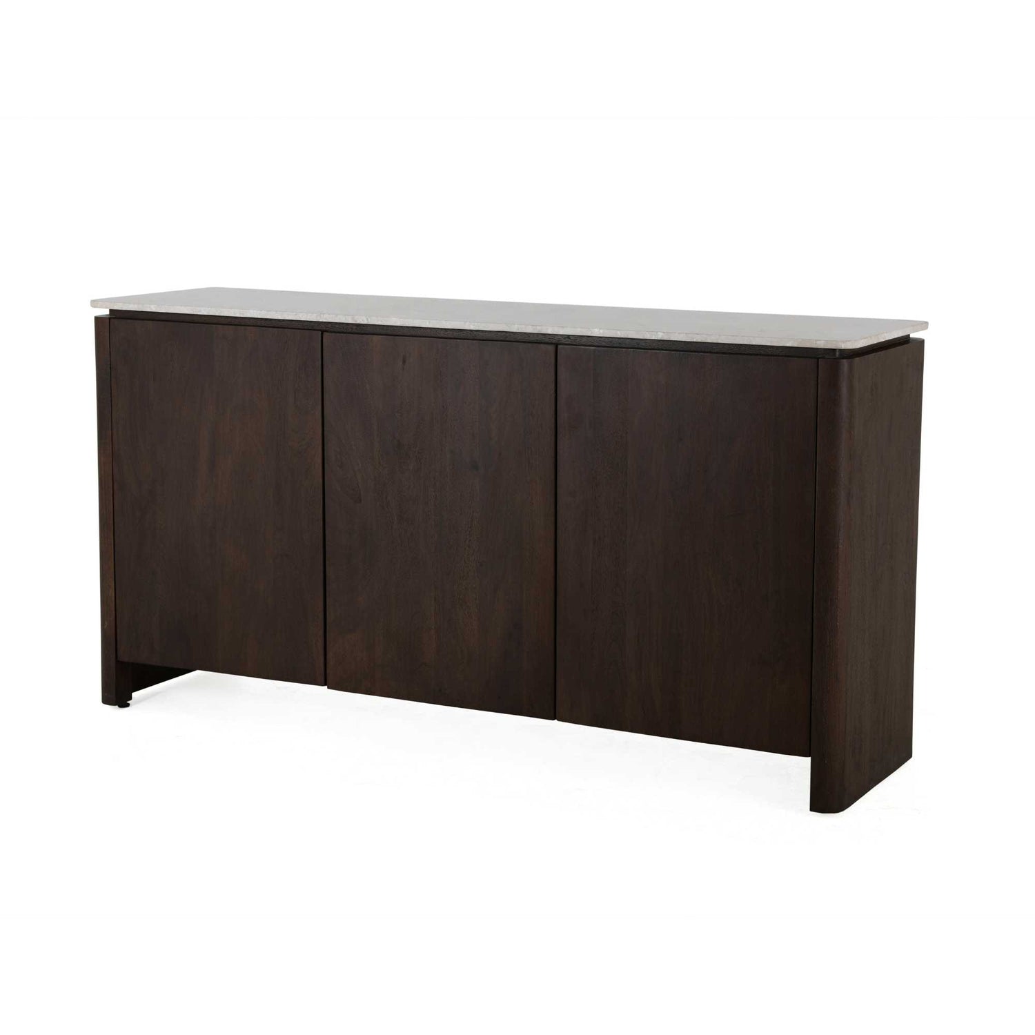 Dressoir Dallas Bruin Mangohout 165 cm - Industrieelinhuis.nl