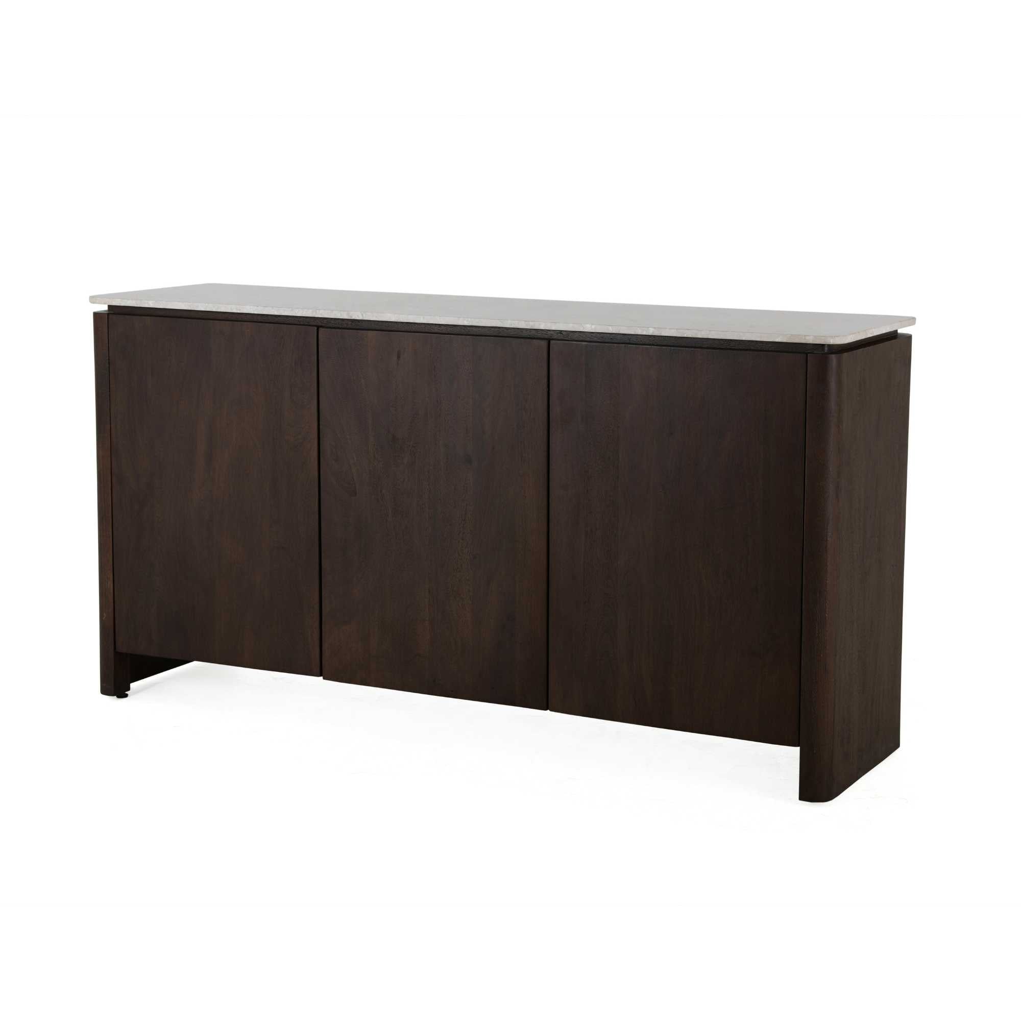 Dressoir Dallas Bruin Mangohout 165 cm - Industrieelinhuis.nl